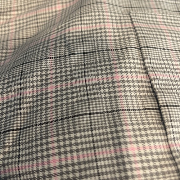 Peter Millar Shirt Mens Large Black/gray/pink Checked Long Sleeve Button Down - Picture 10 of 10